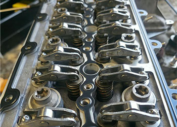 Range Rover cylinder head valve inspection