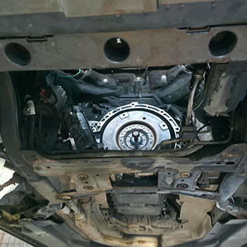 Range Rover Velar Replacement Engine Installation Underneath