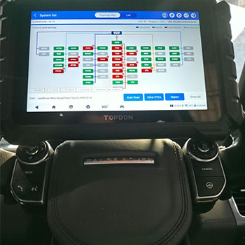 Range Rover Vogue Diagnostic Scan